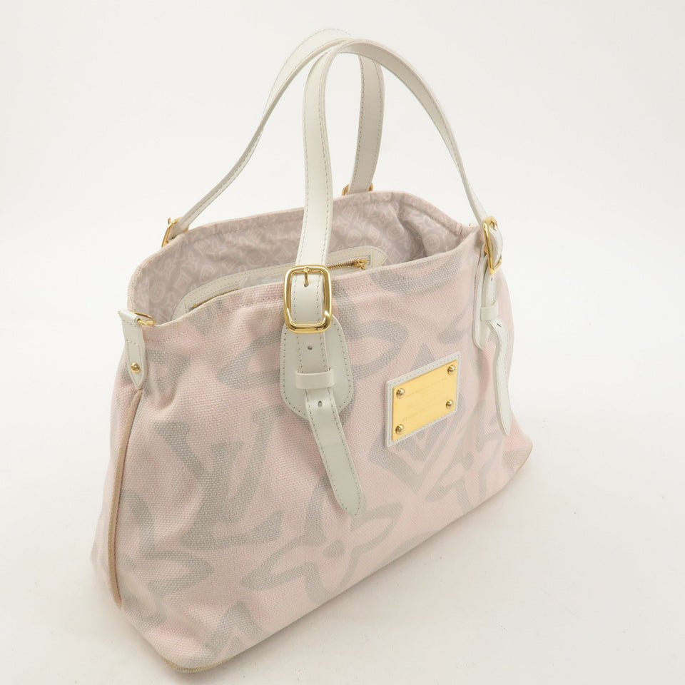 Louis Vuitton Cruise Line Tishenne PM Tote Bag Rose Pink M95672