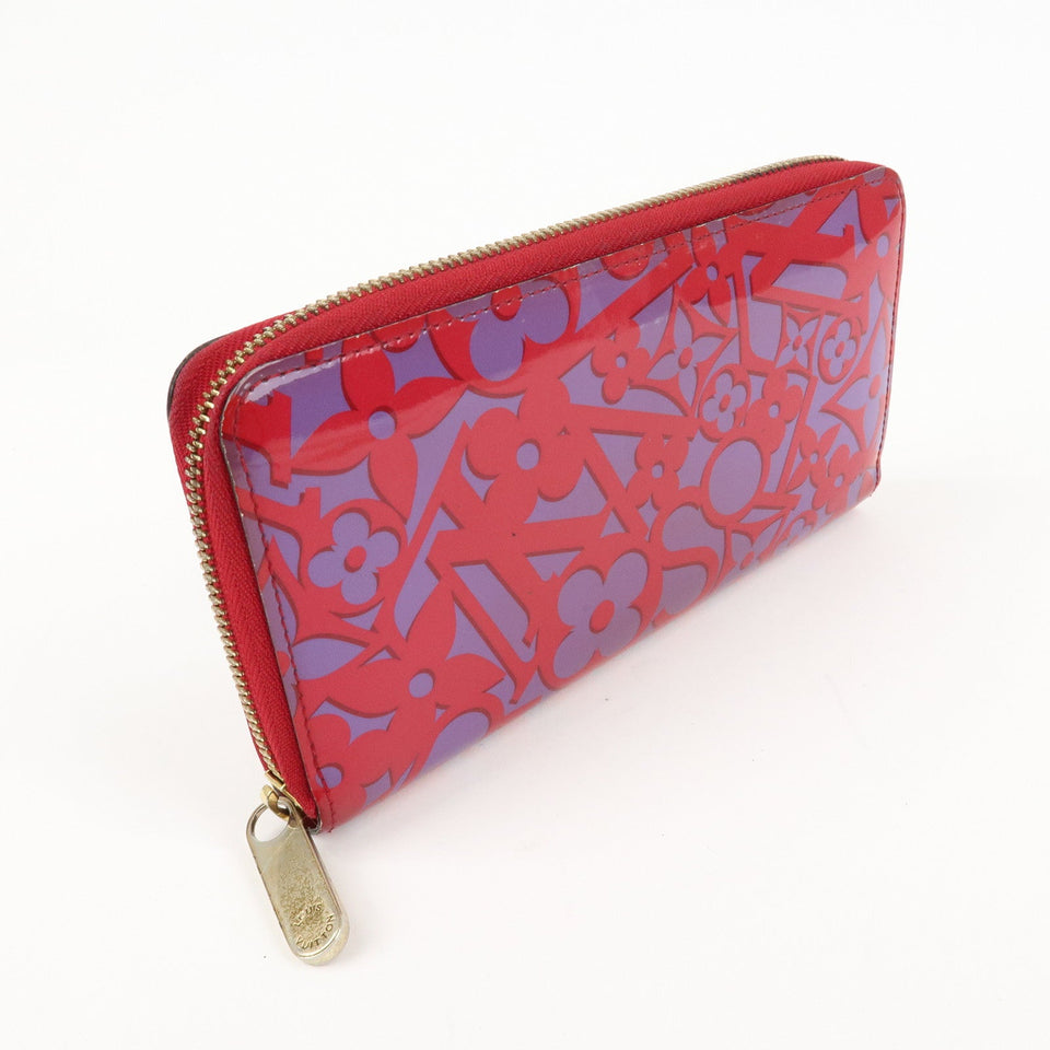 Louis Vuitton Sweet Monogram Vernis Zippy Wallet RoseIndien M90123