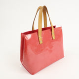 Louis Vuitton Monogram Vernis Lead PM Hand Bag Pink M91221