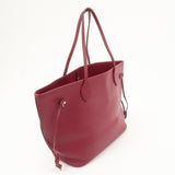 Louis Vuitton Epi Neverfull MM Shoulder Bag Fuchsia M40882