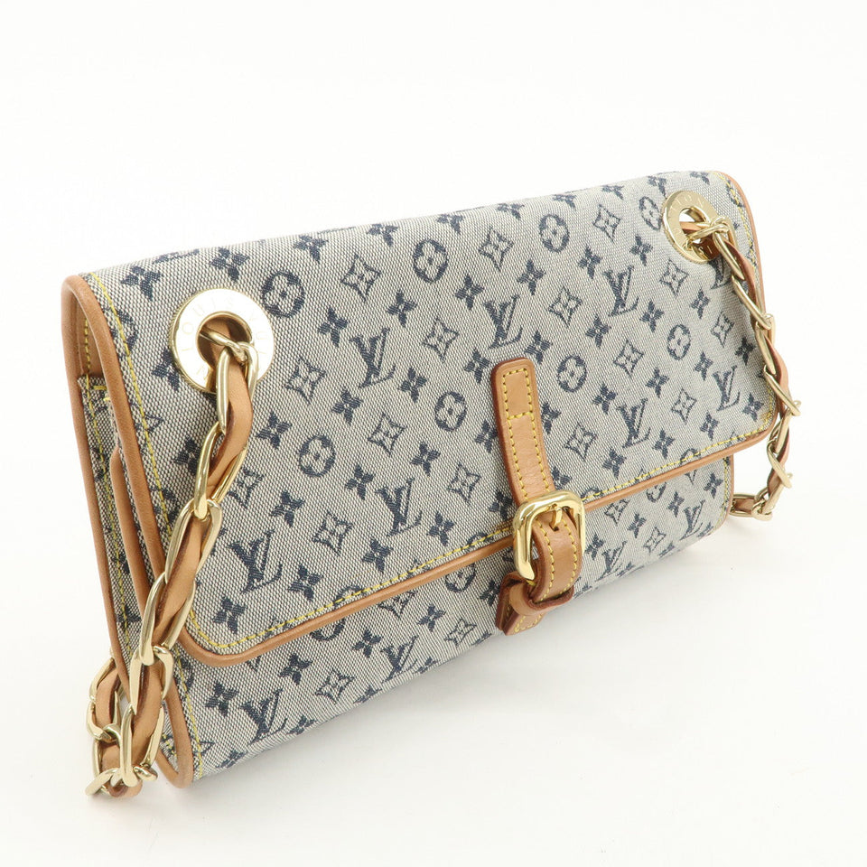 Louis Vuitton Monogram Mini Camille Shoulder Bag Blue M92002