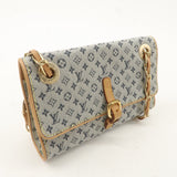 Louis Vuitton Monogram Mini Camille Shoulder Bag Blue M92002