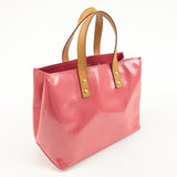 Louis Vuitton Monogram Vernis Lead PM Hand Bag Framboise M9132F