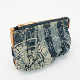Louis Vuitton Monogram Denim Trousse Raye Pouch Blue M95335