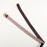 Louis Vuitton Monogram Mini Saint Tulle 85/34 Cerise Belt M6822Y