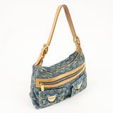 Louis Vuitton Monogram Denim Baggy PM Shoulder Bag M95049