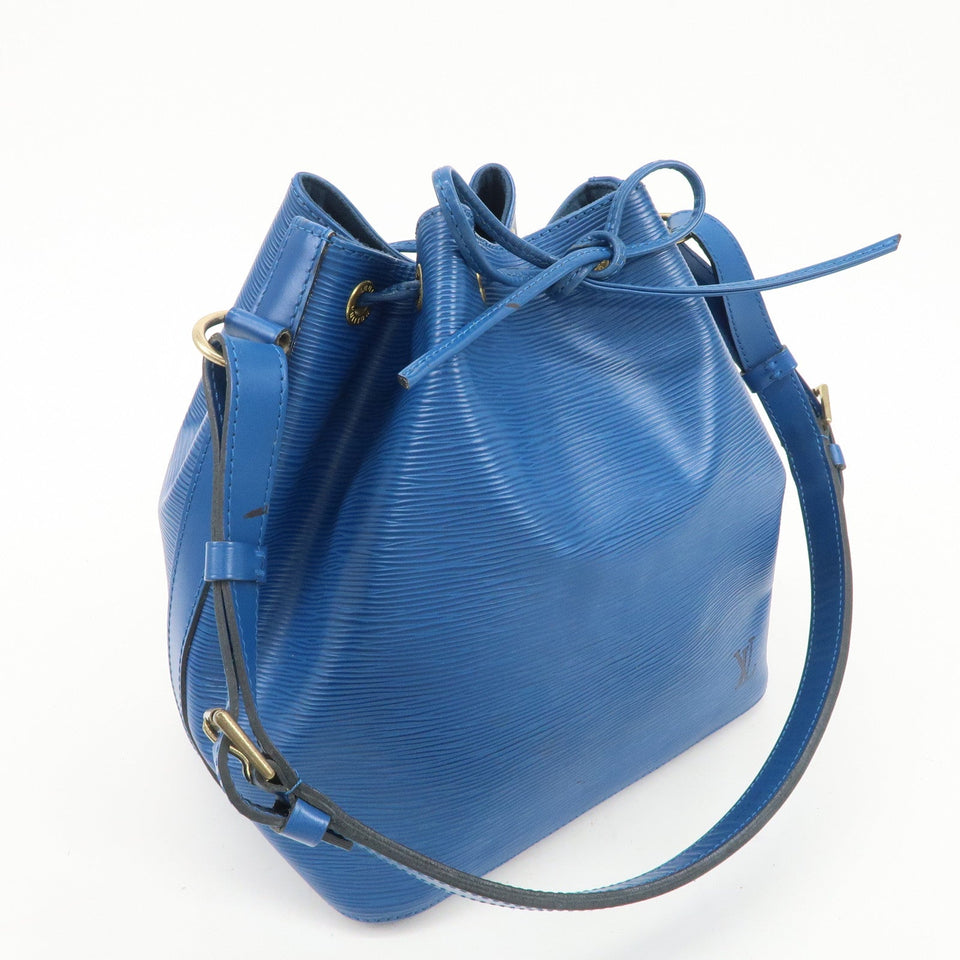 Louis Vuitton Epi Noe Shoulder Bag Toledo Blue M44005