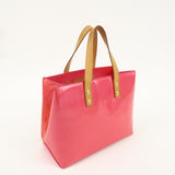 Louis Vuitton Monogram Vernis Lead PM Hand Bag Pink M991221
