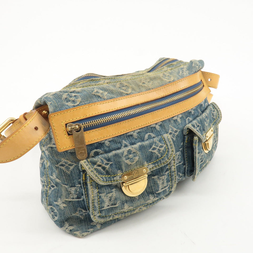 Louis Vuitton Monogram Denim Baggy PM Shoulder Bag M95049