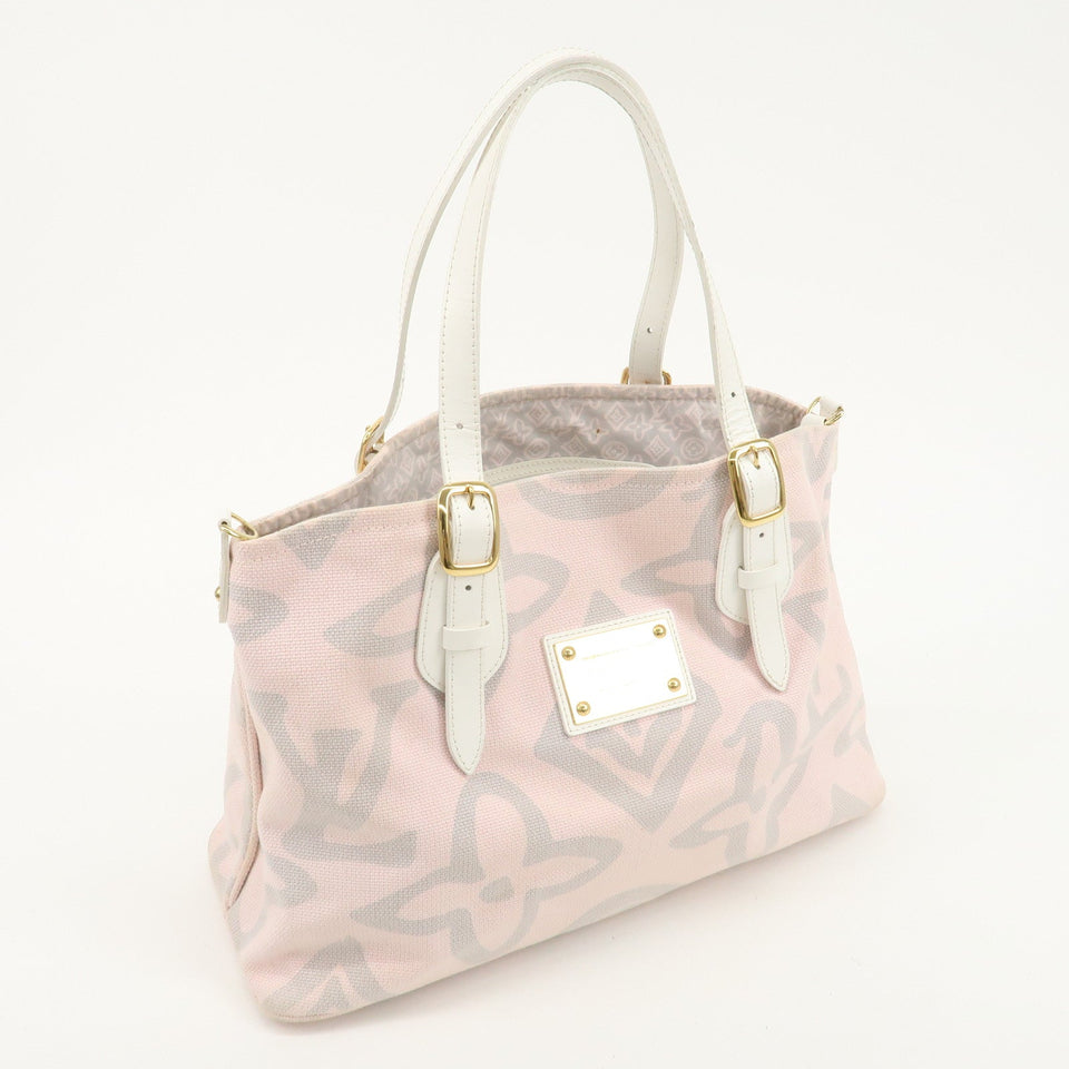 Louis Vuitton Cruise Line Tishenne PM Tote Bag Rose Pink M95672