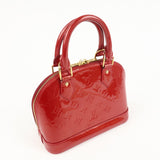Louis Vuitton Monogram Vernis Alma BB Cerise Hand Bag M90174
