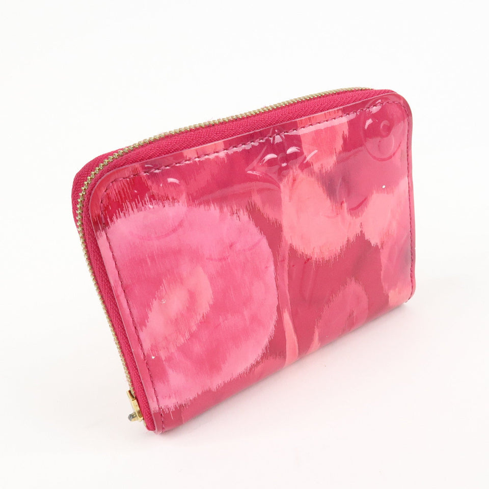 Louis Vuitton Monogram Vernis Ikat Flower Zippy Coin Purse M90030