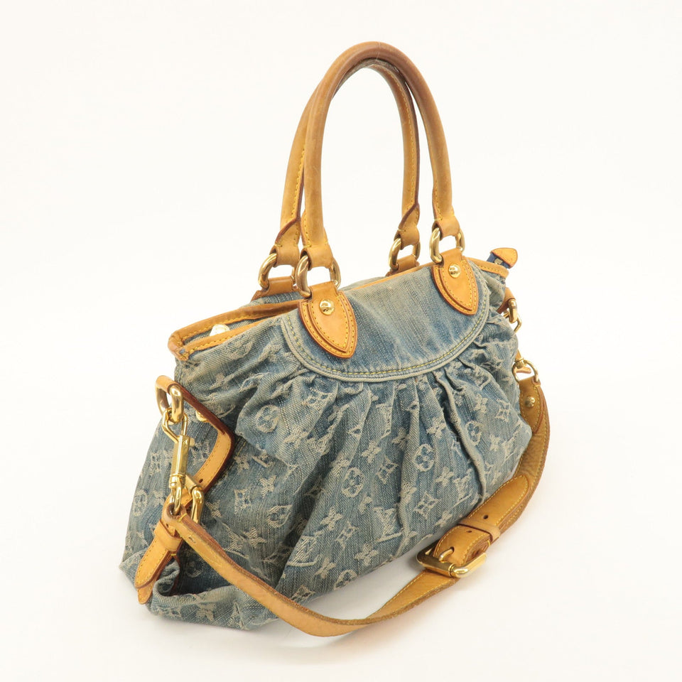 Louis Vuitton Monogram Denim Neo Cabby MM 2Way Bag M95349