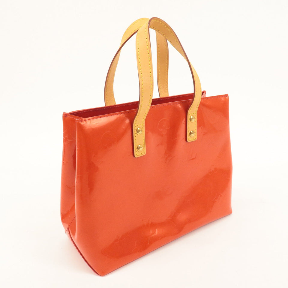 Louis Vuitton Monogram Vernis Lead PM Hand Bag M91088 Rouge