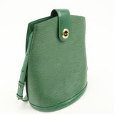 Louis Vuitton Epi Cluny Shoulder Bag Borneo Green M52254