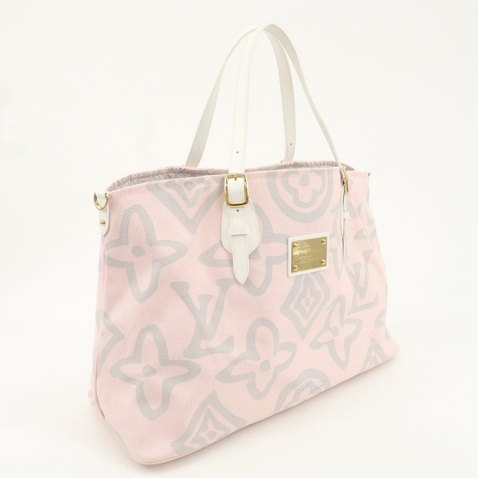 Louis Vuitton Cruise Line Tishenne GM Tote Bag Rose Pink M95672