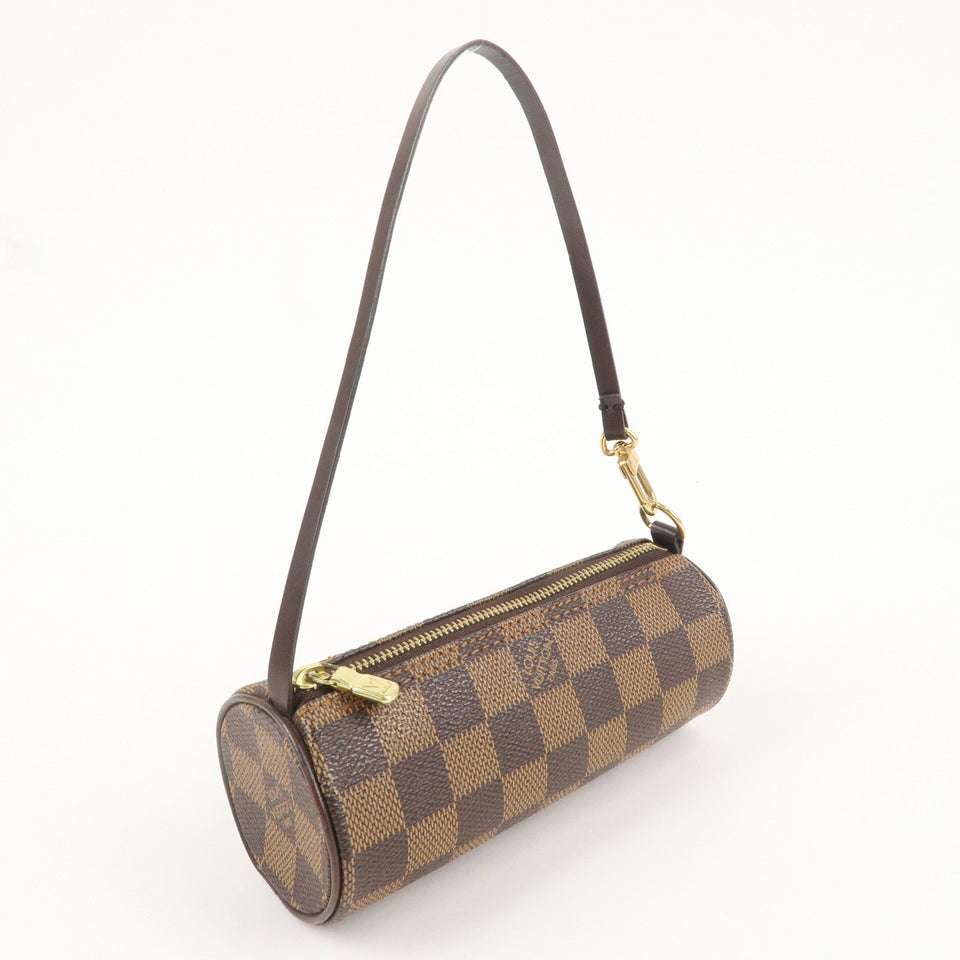 Louis Vuitton Damier Mini Pouch for Papillon Bag Brown