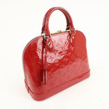 Louis Vuitton Monogram Vernis Alma PM Rose Indien Hand Bag M91770