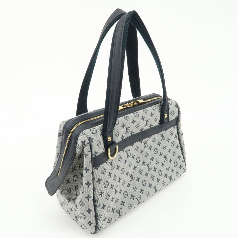Louis Vuitton Monogram Mini Josephine PM Hand Bag Blue M92214