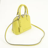 Louis Vuitton Epi Alma BB 2way Bag Hand Bag Pistache M40981