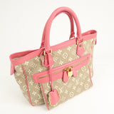 Louis Vuitton Monogram Sabia Cabas Hand Bag MM Rose M93496