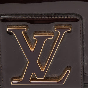 Louis Vuitton Amarante Patent Leather Sobe Clutch