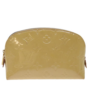 Louis Vuitton Cosmetic Pouch  Patent Leather Clutch Bag
