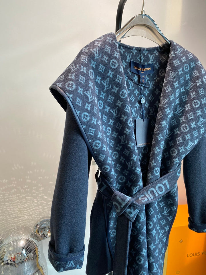 Luxury Louis Vuitton  Wrap Coat 039