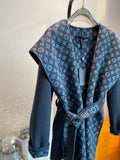 Luxury Louis Vuitton  Wrap Coat 039