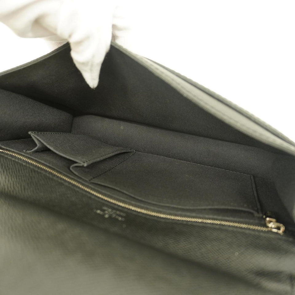 Louis Vuitton Belaia  Leather Clutch Bag