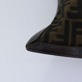 Fendi Zucca  Canvas Clutch Bag