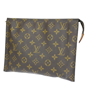 Louis Vuitton Poche Toilette  Canvas Clutch Bag