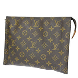 Louis Vuitton Poche Toilette  Canvas Clutch Bag