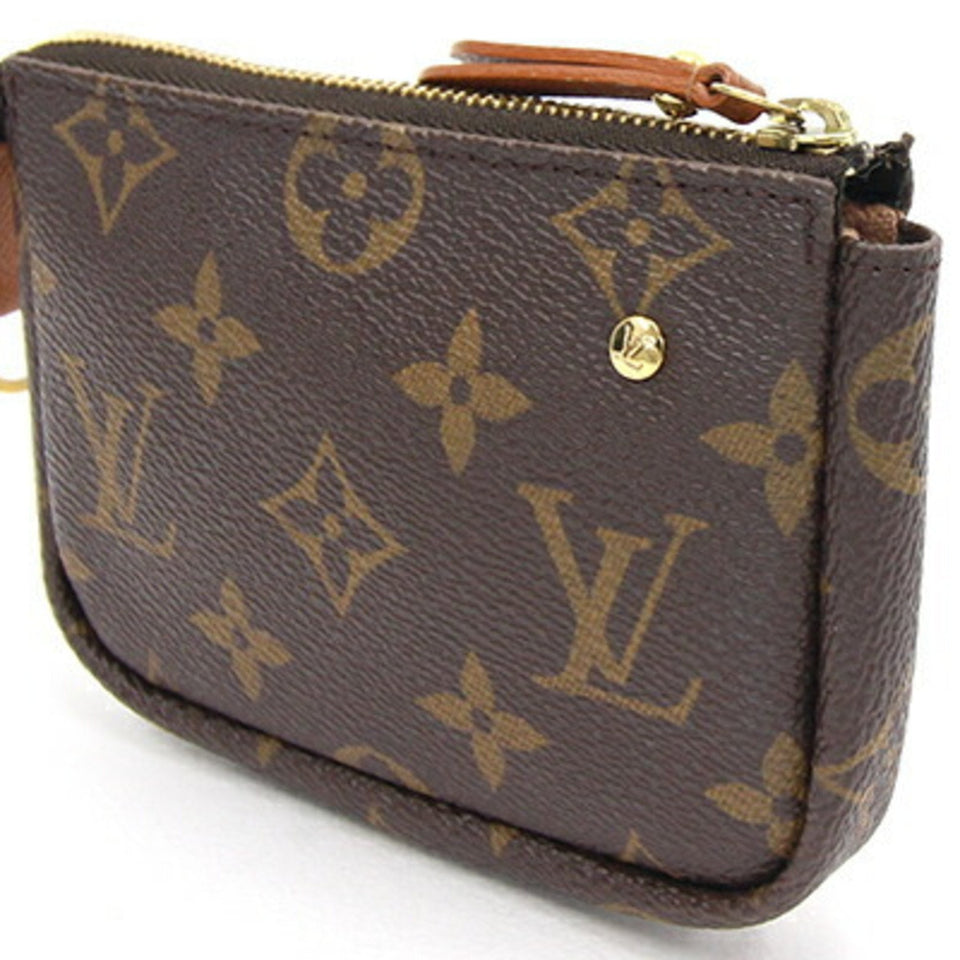 Louis Vuitton Pochette  Canvas Clutch Bag