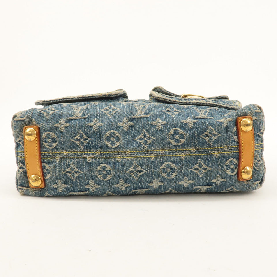 Louis Vuitton Monogram Denim Baggy PM 2Way Shoulder Bag M95049