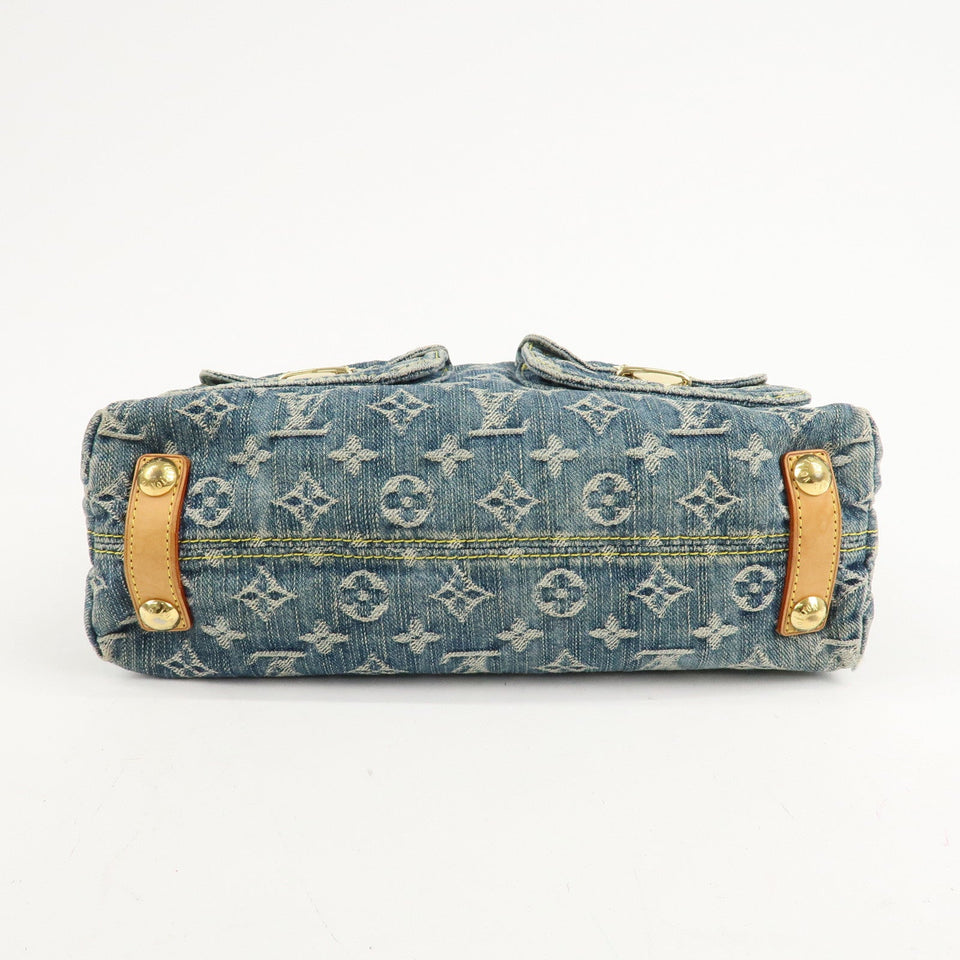 Louis Vuitton Monogram Denim Baggy PM 2Way Shoulder Bag M95049