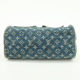 Louis Vuitton Monogram Denim Neo Speedy Boston Bag Blue M95019
