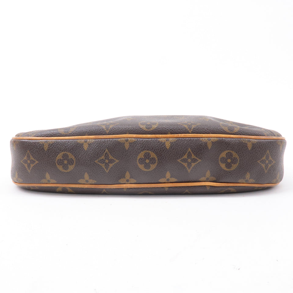Louis Vuitton Monogram Odeon MM Shoulder Bag Brown M56389