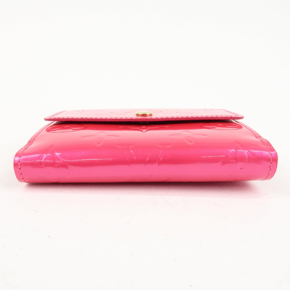 Louis Vuitton Vernis Porte Monnaie Billets Carte Credit M9139F