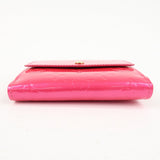 Louis Vuitton Vernis Porte Monnaie Billets Carte Credit M9139F