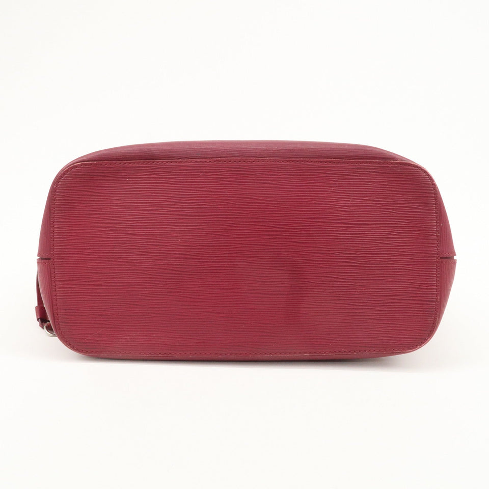 Louis Vuitton Epi Neverfull MM Shoulder Bag Fuchsia M40882