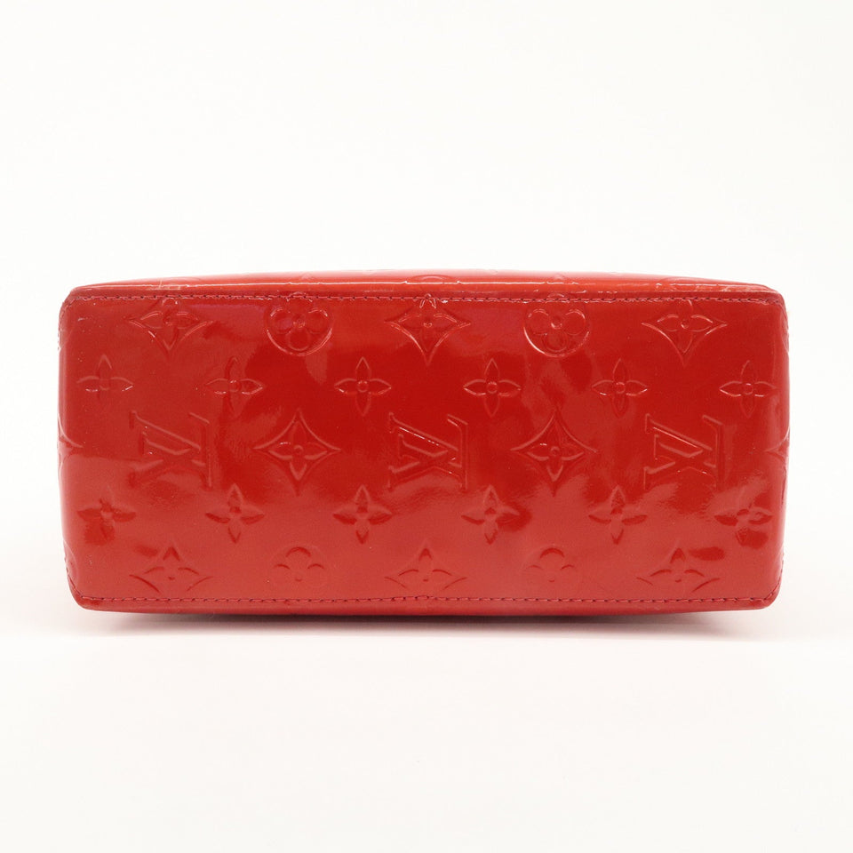 Louis Vuitton Monogram Vernis Lead PM Hand Bag M91088 Rouge