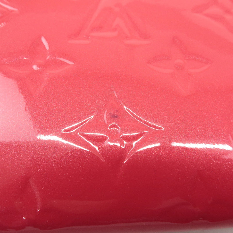 Louis Vuitton Monogram Vernis Portefeuille Sarah Hot Pink M90313