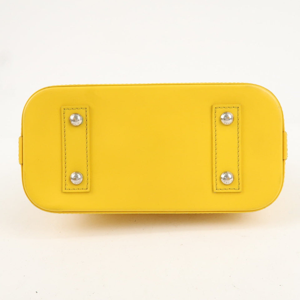 Louis Vuitton Epi Alma BB Hand Bag Citron M40866