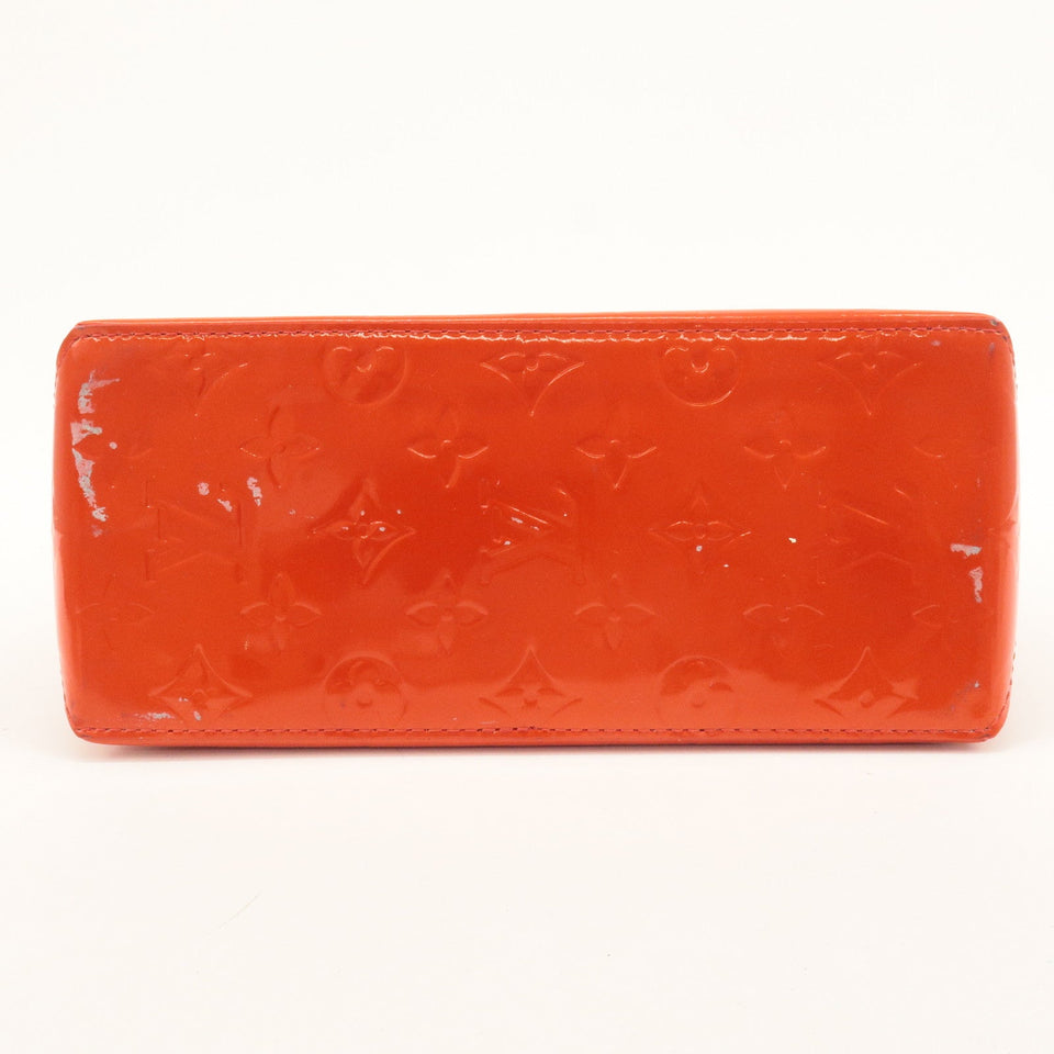 Louis Vuitton Monogram Vernis Lead PM Hand Bag M91088 Rouge