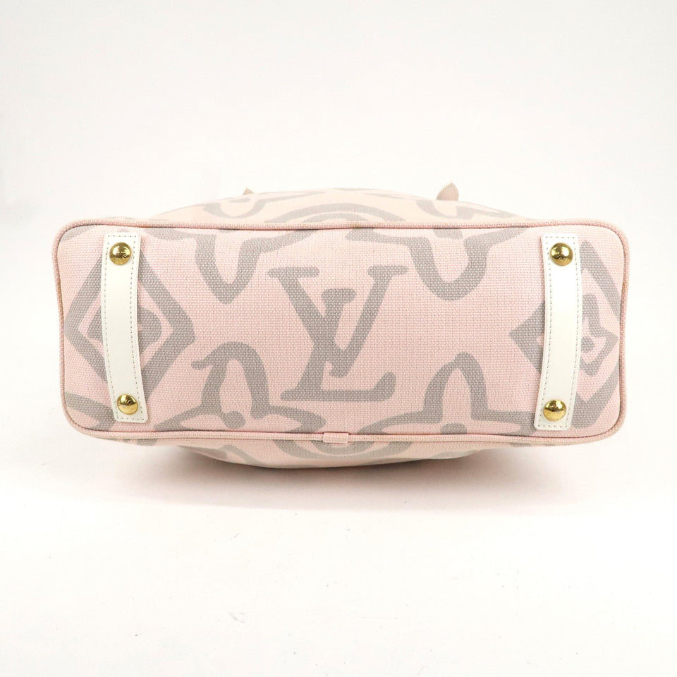 Louis Vuitton Cruise Line Tishenne PM Tote Bag Rose Pink M95672