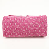 Louis Vuitton Monogram Denim Neo Speedy Boston Bag Pink M95214
