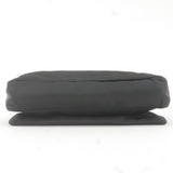 Prada Logo Nylon Leather Shoulder Bag NERO Black B9717
