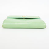 Louis Vuitton Monogram Vernis Ludlow Wallet Lime Green