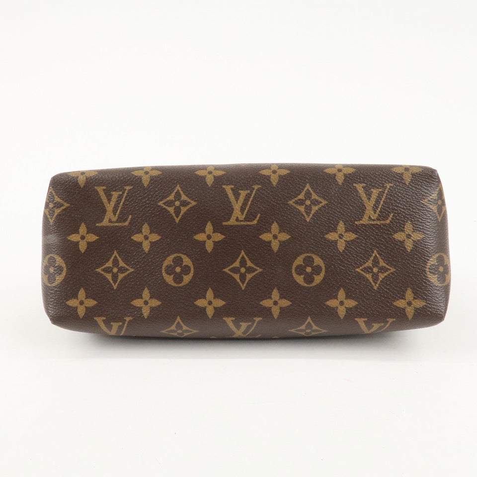 Louis Vuitton Monogram Pallas Beauty Case Brown Red M64123
